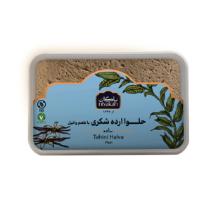 حلوا ارده شکری با طعم وانیل
